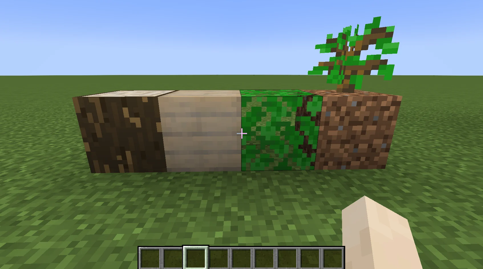 Different cloud tree blocks